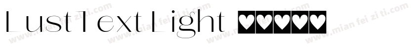 LustText Light字体转换